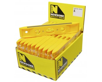 Box of 230mm Magnetic Pocket Levels